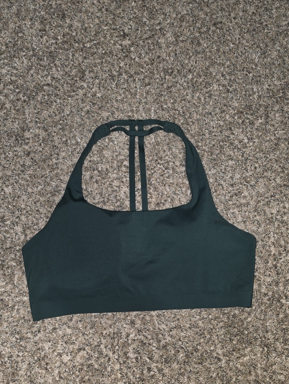Lululemon Preowned, Like New Flexy Flex T Back Bra! Sz L/XL, Rainforest Green!!
